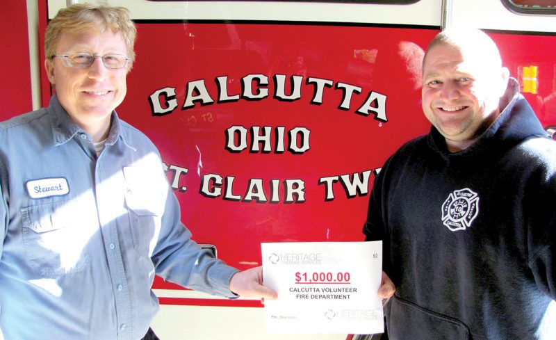 HTS donates to Calcutta VFD